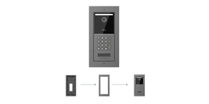 Support de baie informatique kit de montage encastre GDS372X – vue 3