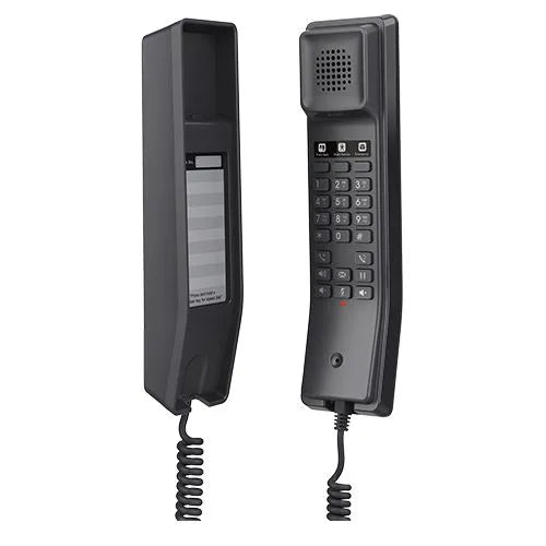 POSTE COMPACT SIP POUR HOTEL NOIR 3 TOUCHES POE 10/100