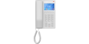 POSTE SIP POUR HOTEL BLANC 6 TOUCHES 2 SIP PoE Color LCD – vue 2