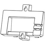 Accessoire téléphonique kit montage mural GRP2614/15/16 et – vue 2