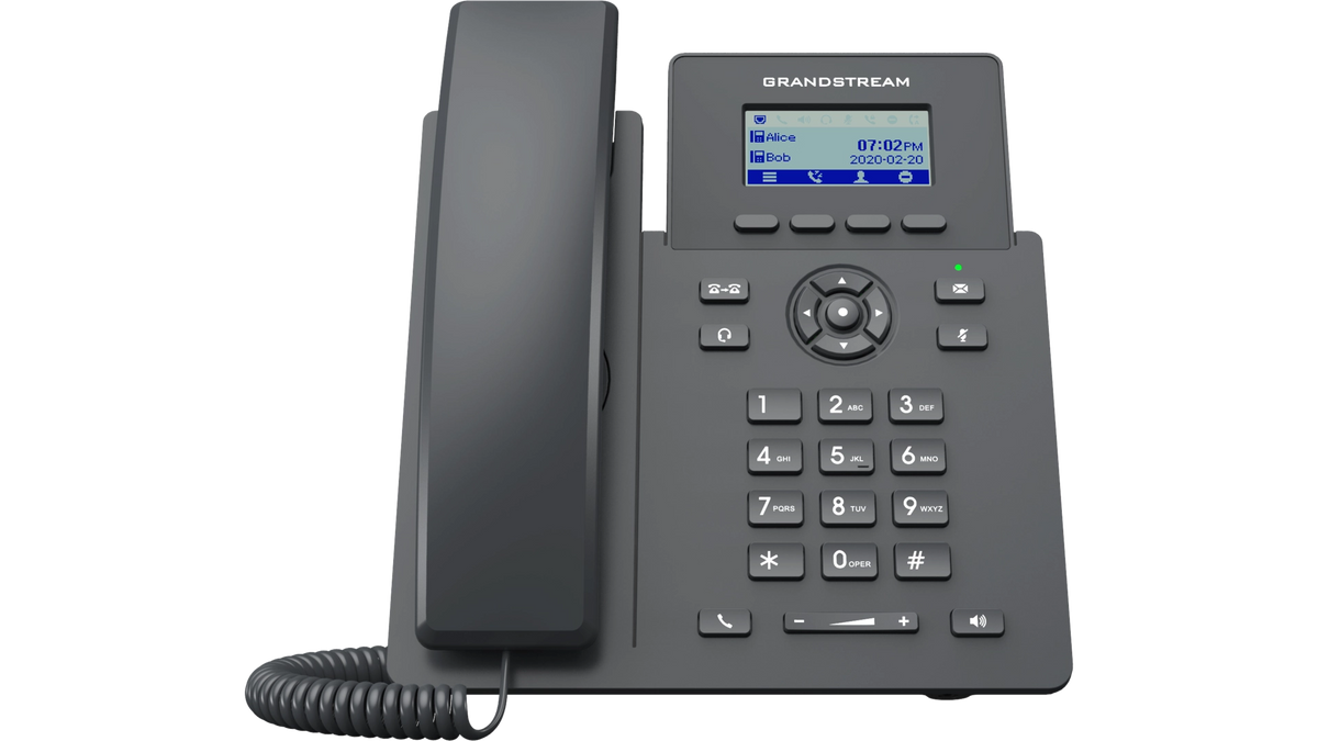 TELEPHONE IP WIFI 2 COMPTES SIP 2 ports 10/100 / Ecran LCD 2,4' / 2 Touches
