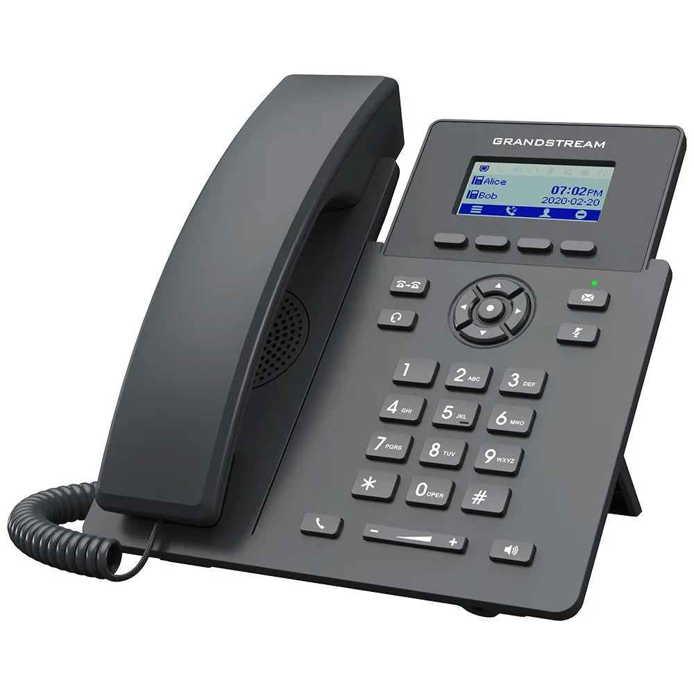 TELEPHONE IP 2 COMPTES SIP NON POE 2 ports 10/100 / Ecran LCD 2,4' / 2 Touches
