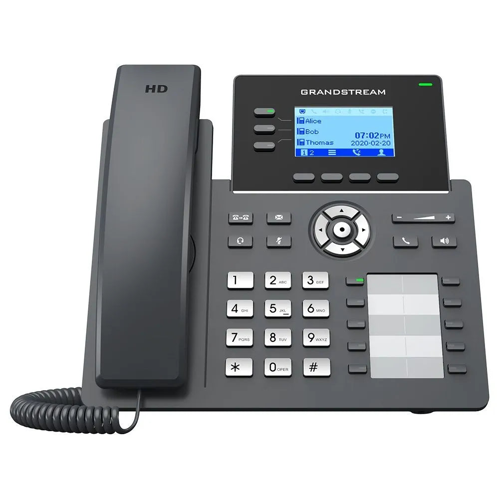 Téléphone IP 2 ports giga / Écran lcd 2,4' / 4 Touches xml