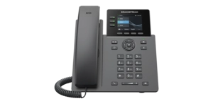 Téléphone IP 2 ports GbE PoE / Écran lcd 2,8' / 3 Touches – vue 3