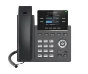 TELEPHONE IP 2 COMPTES SIP POE SANS ALIM 2 ports 10/100 Mbps / Ecran LCD 2,4' / 4 Touches – vue 2