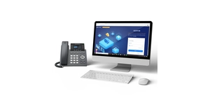 Téléphone IP 2 ports GbE PoE / Écran lcd 2,4' / 6 Lignes – vue 4