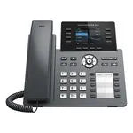 TELEPHONE IP POE AVEC ALIM WIFI BLU ETOOTH GIGA 8 lignes, 4 comptes SIP / Ecran 2,8' – GRP2634 – vue 3