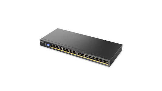 SWITCH 16 PORTS GIGA POE+ DIP SELECTOR