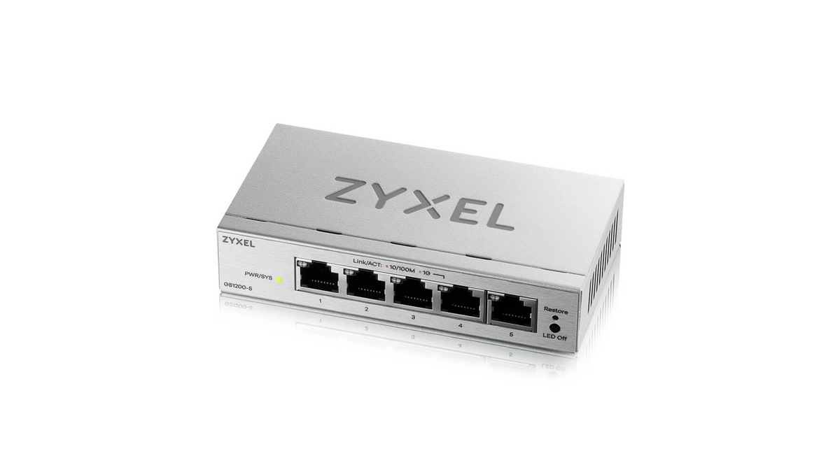 SWITCH 5 PORTS GIGABIT WEBMANAGED