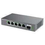 SWITCH 5 PORTS MULTI GIGABIT 1 SFP+ QoS Non manageable – vue 3