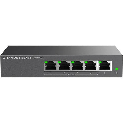 SWITCH 5 PORTS GIGABIT 4 POE QoS Non manageable