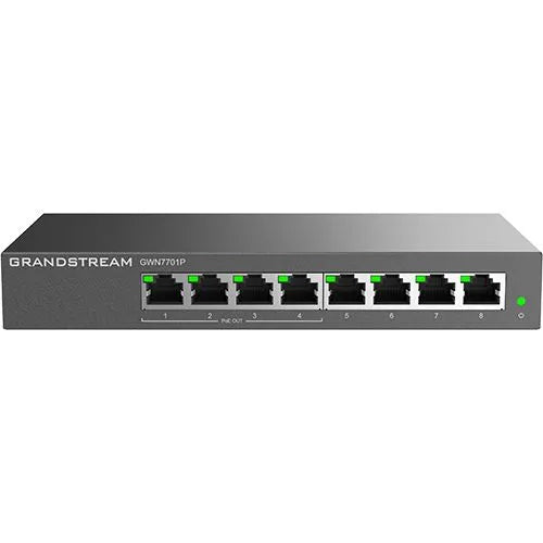 SWITCH 8 PORTS GIGABIT 4 POE QOS Non manageable