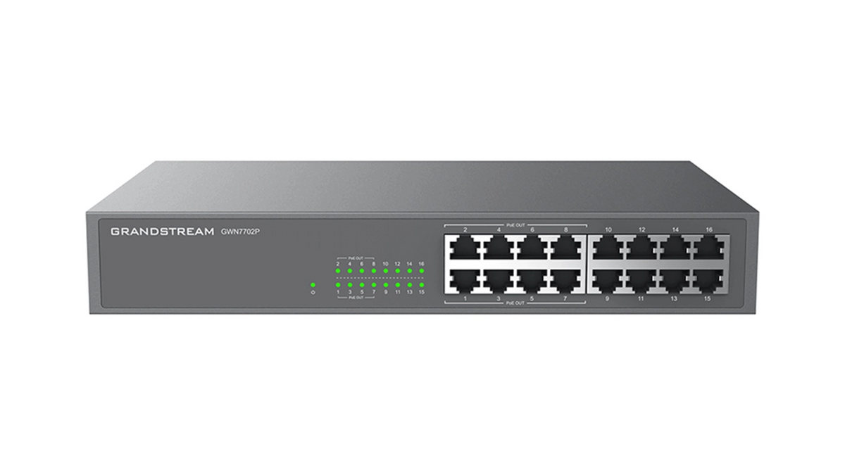 SWITCH 16 PORTS GIGABIT 8 POE 140W QOS Non manageable