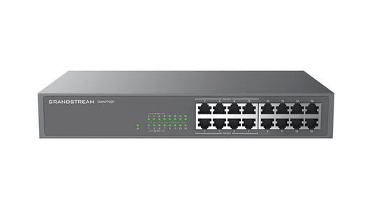 SWITCH 16 PORTS GIGABIT 8 POE 140W QOS Non manageable