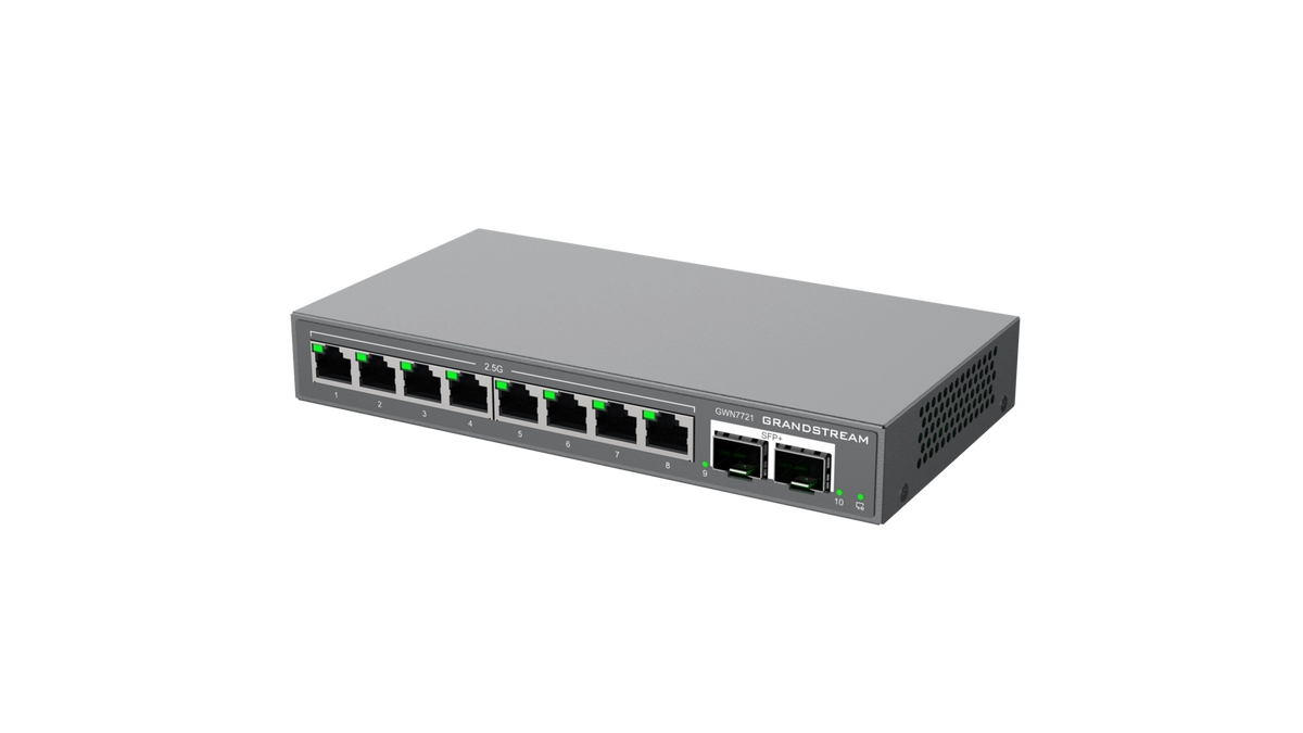 SWITCH CLOUD L2 LITE 8x2,5GbE,2SFP+ 10G PoE+