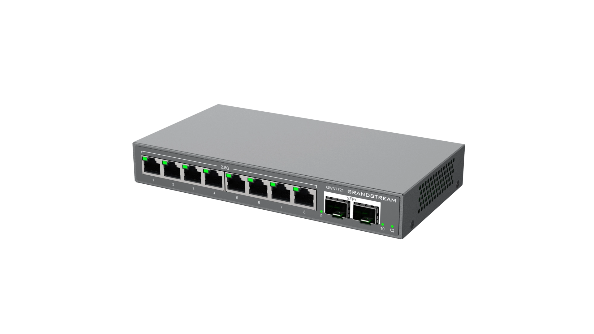SWITCH CLOUD L2 LITE 8x2,5GbE,2SFP+ 10G