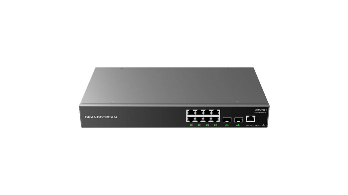 SWITCH L2 8 PORTS GIGABIT 2 SFP QOS