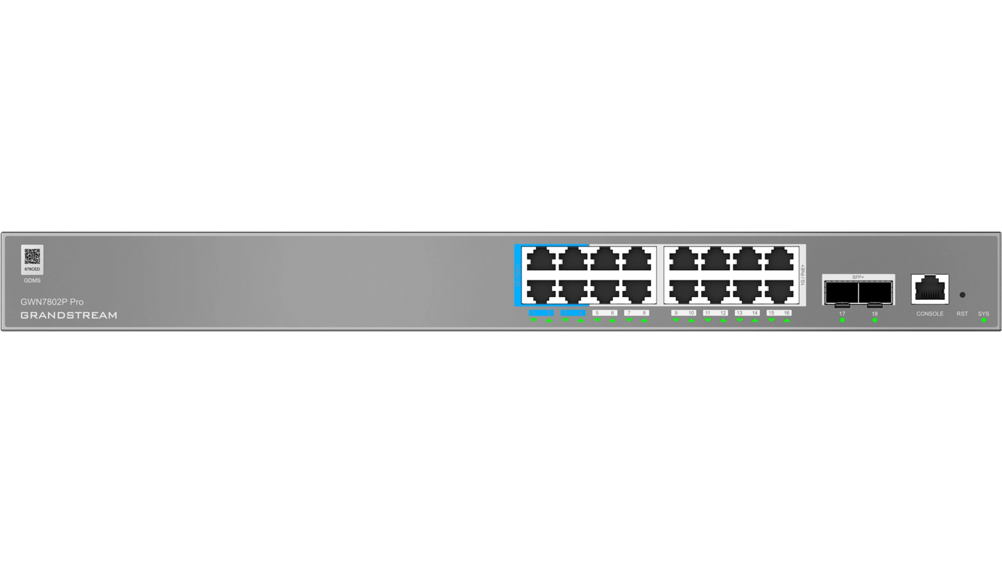 SWITCH L2++ 16 PORTS GIGA RJ45 POE