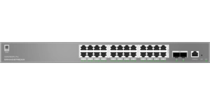 SWITCH L2++ 24 PORTS GIGA RJ45 POE 2 SFP+ 250W – vue 2