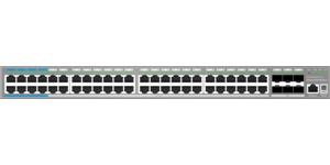 SWITCH L2++ 48 PORTS GIGA RJ45 POE 6 SFP+ 800W – vue 2