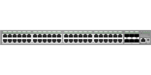 SWITCH L2++ 48 PORTS GIGA RJ45 POE 6 SFP+ 460W – vue 2