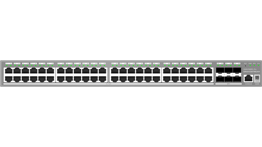 SWITCH L2++ 48 PORTS GIGA RJ45 POE 6 SFP+ 460W