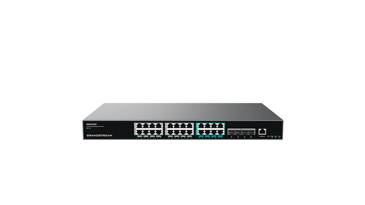SWITCH L3 8 PORTS 2.5GbE PoE 2SFP+ 16GbE PoE 30W ports 1-16, 60W ports 17-24, budget total 360W