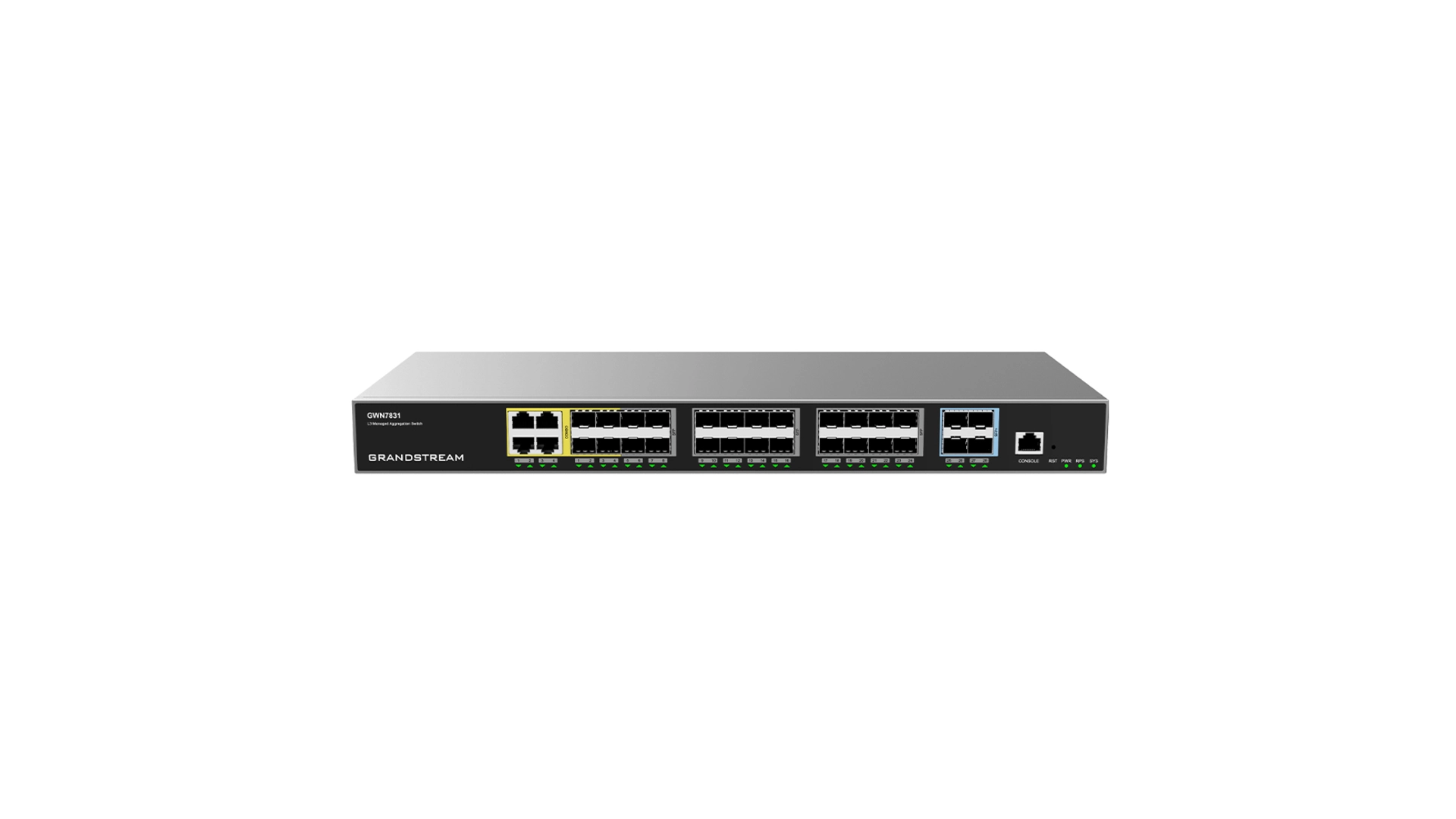 SWITCH L3 24 SFP 4 SFP+ 4 GIGABIT QOS