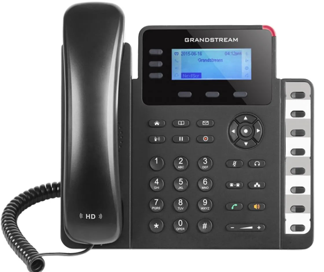 Téléphone IP écran lcd / 3 comptes SIP 2 ports giga