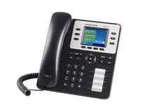 TELEPHONE IP 3 COMPTES SIP 8 EXTENS 2 PORTS RESEAU GIGA POE / ECRAN LCD – vue 2