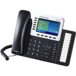 Téléphone IP 2 ports réseau giga POE / écran lcd / USB / blueto – vue 3