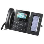 Téléphone IP 2 ports réseau giga POE /écran lcd couleur full hd – vue 3