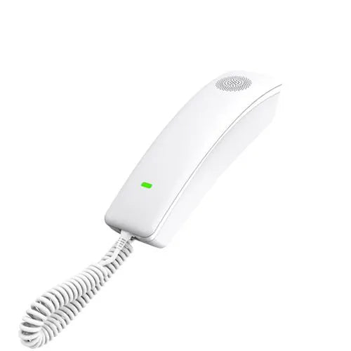 TELEPHONE IP BLANC 2 COMPTES SIP POE MURAL 10 TOUCHES PROGRAMMABLES 1 TOUCHE FONCTION – H2U-W