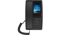 Téléphone IP noir hotel 2 comptes, blanc – vue 3