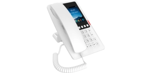 TELEPHONE IP BLANC HOTEL 2 COMPTES SIP WIFI Ecran couleur 3,5' Antibacterien – vue 2