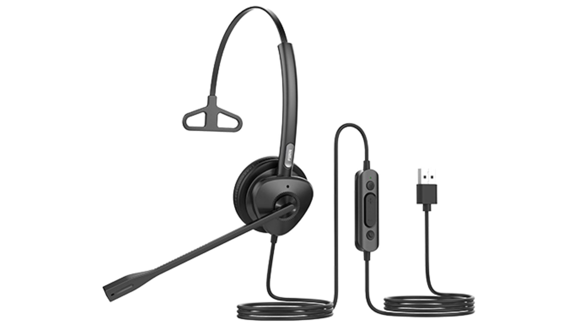 Casque téléphonique micro casque filaire mono USB