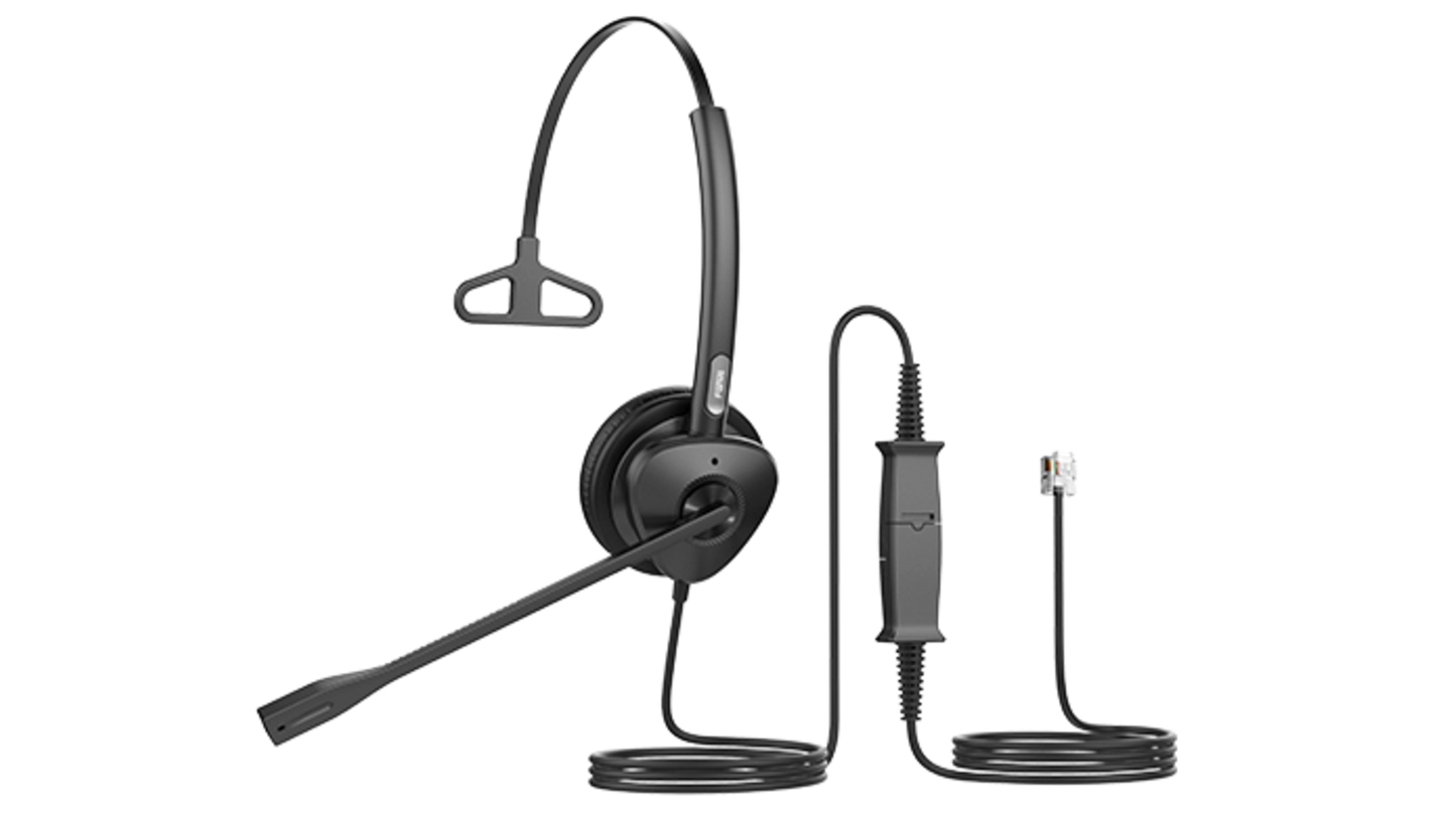 Casque téléphonique micro casque filaire mono