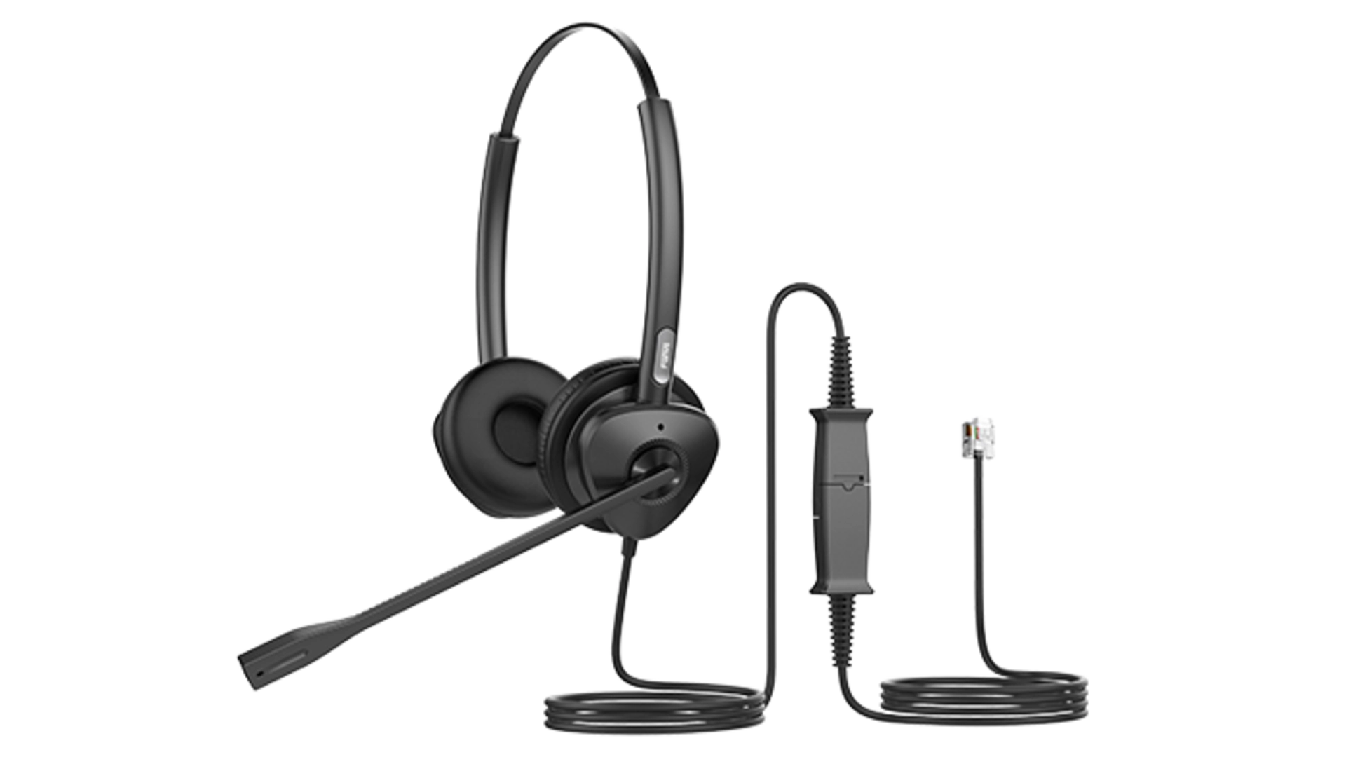 Casque téléphonique micro casque filaire stereo