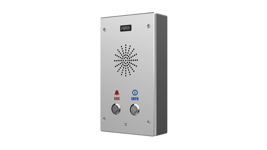 Interphone intercom 2 lignes SIP 2 boutons