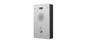 Interphone intercom 2 lignes SIP 1 bouton – vue 2
