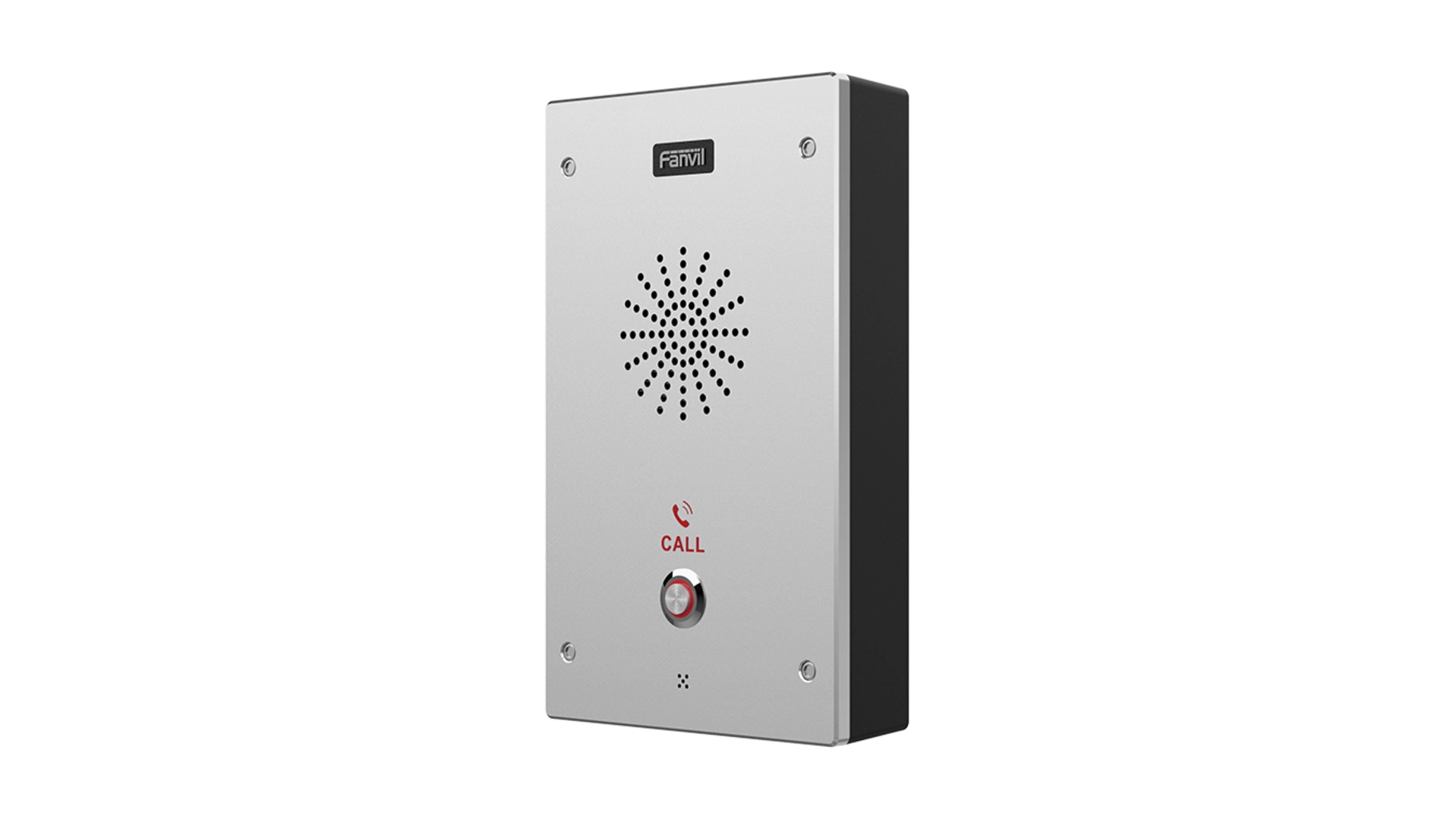 Interphone intercom 2 lignes SIP 1 bouton