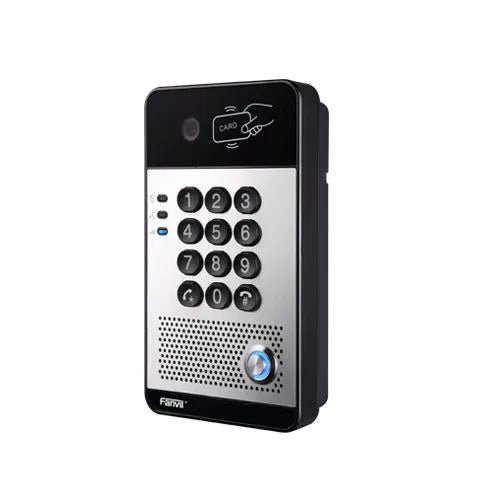 Interphone clavier numérique / lecteur RFID IP65/POE