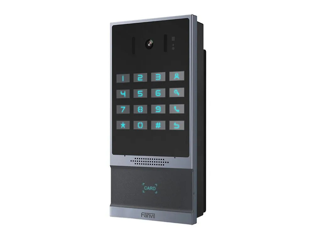 Interphone onvif son 2,5W 2MP 120 RFID