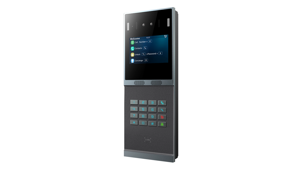 Interphone intercom SIP POE écran couleur 4'