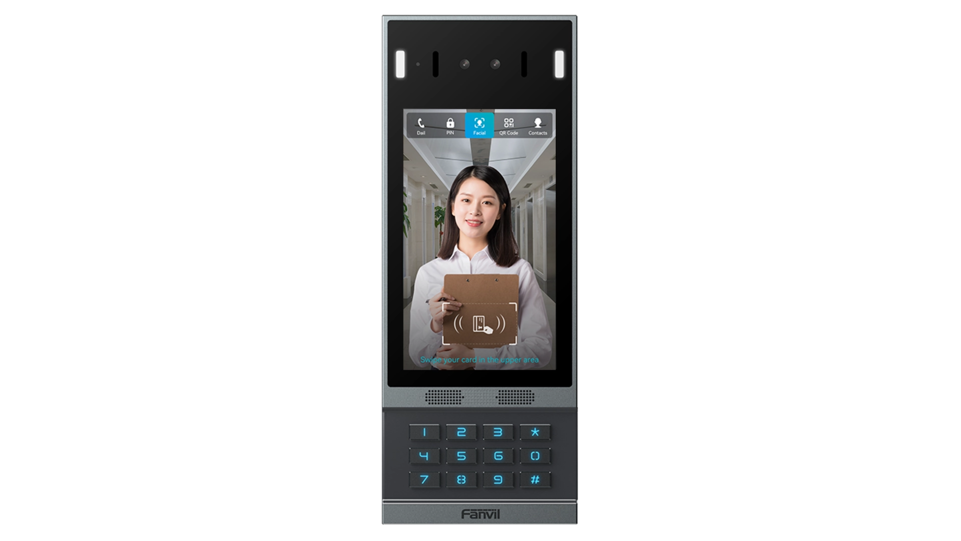 Interphone intercom SIP écran tactile IP66