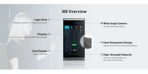 Interphone intercom SIP POE écran couleur 8' – vue 5
