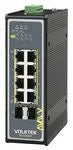 SWITCH IND 8 PORTS POE+ ET 2 SFP 240W – vue 2