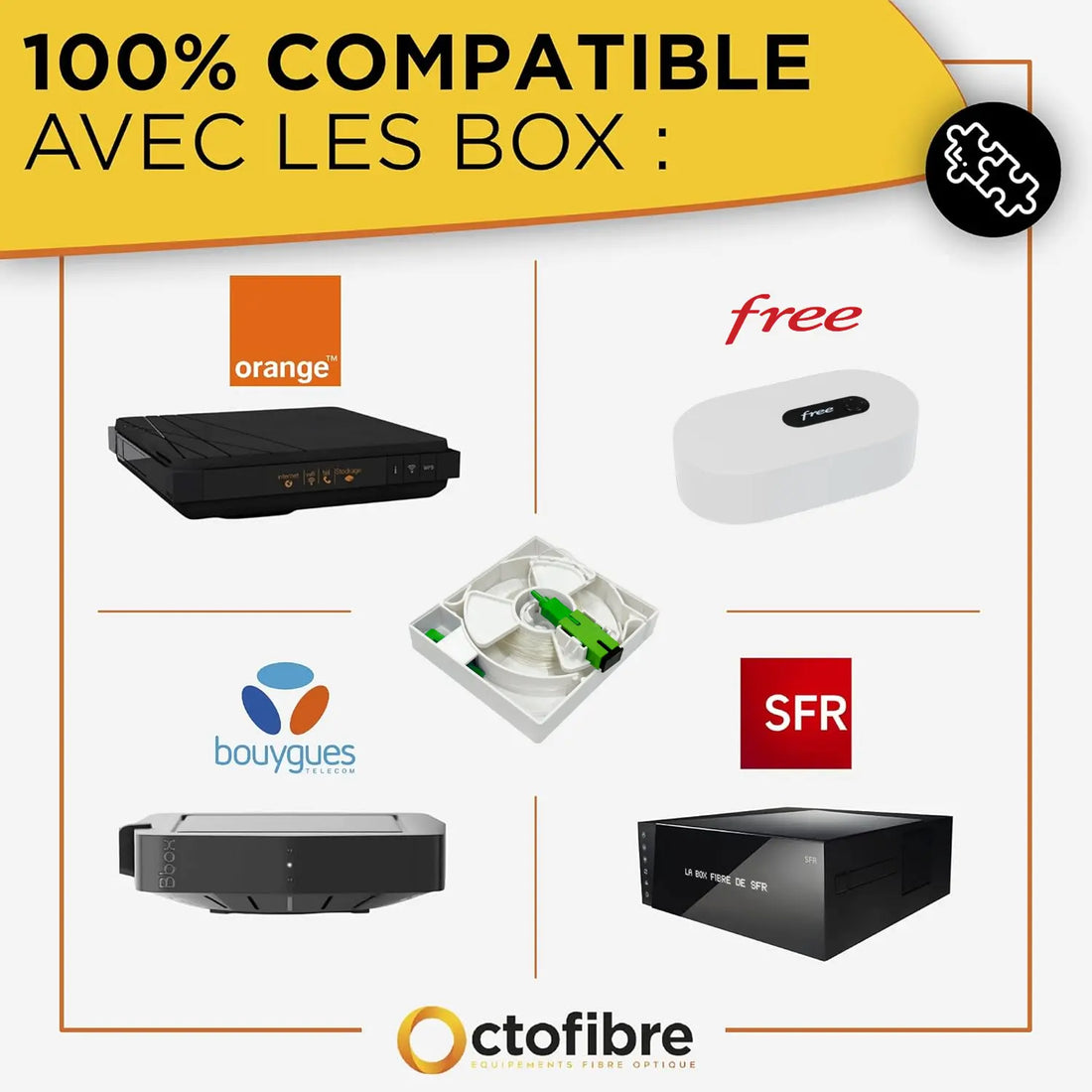 Rallonge Fibre Optique Invisible Sur Enrouleur - Octofibre Octofibre