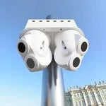Accessoire pour caméra de vidéosurveillance double support cameleon S74 – vue 4