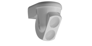 Accessoire pour caméra de vidéosurveillance support mural double etage – vue 2